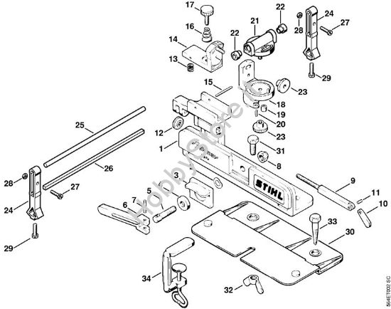 Lima FG2, accessori a richiesta FG 2 FG 2 brand Stihl